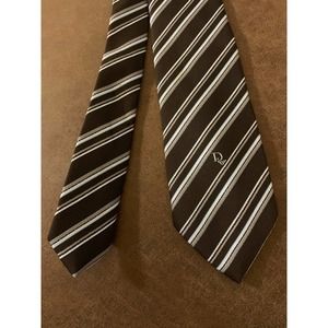 Vintage Monochromatic Striped Dior Tie